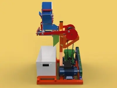 FRENCH FRY CUTTER POTATO SLICER CUTTER CHIP MAKER TOOL MACHINE 3D model