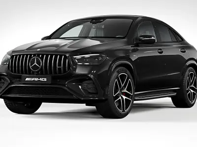 2024 Mercedes-Benz GLE 53 AMG Coupe 3D model purchase