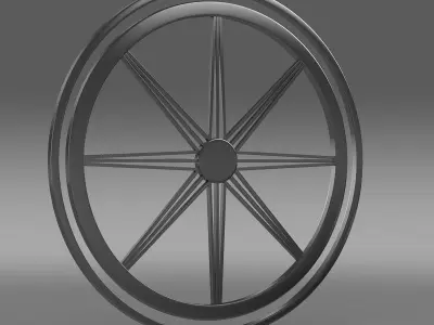 mitsuoka logo 3D model by Sergey