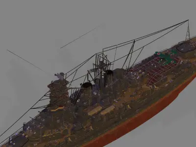 IJN Kongo 3D model