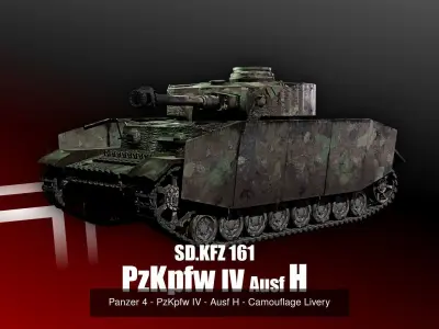 Panzer 4 - PzKpfw IV - Ausf G H - Full Package