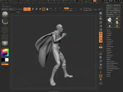 FIGURA SAITAMA ONE PUNCH 3D model