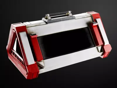 Toolbox on a spaceship Game Assets item12 3D model