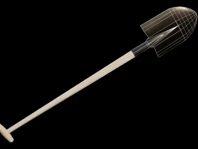 Spade Low-poly 3D model