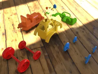 3D print Ready toy loader 3D model