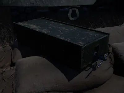 Soviet Union WW2 PMD-6 Anti-Personnel Mine 3D model
