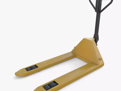 Pallet Jack V3 Low-poly 3D model