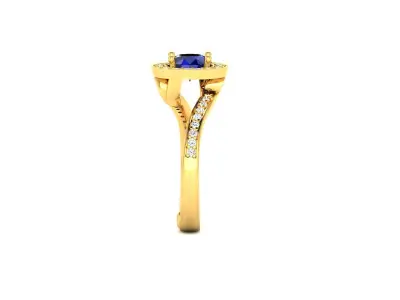 Women ring 3dm stl fbx obj render details 3D print model