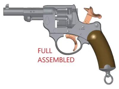 Chamelot-Delvigne 1874 3D model