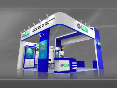 Exhibition - Area -3DMAX2009-2 3D model
