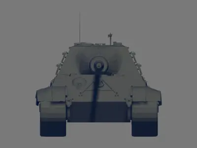 Jagdtiger 3D model