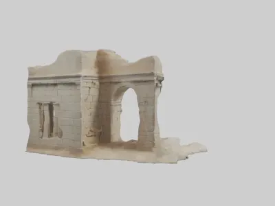 Ancient Ruins Model 1 Low-poly 3D model