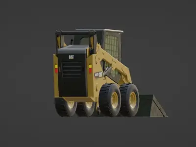 Mini Excavator CAT 3D model