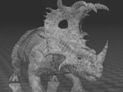 Sinoceraptor 3D print model