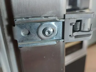 Liebherr refrigerator door handle mounting bracket 9590178 3D print model