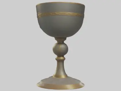 Chalice Model 1 Low-poly 3D model