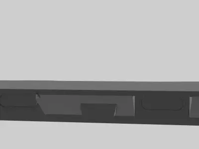 USS Doris Miller - model for small scale printing Free 3D print model