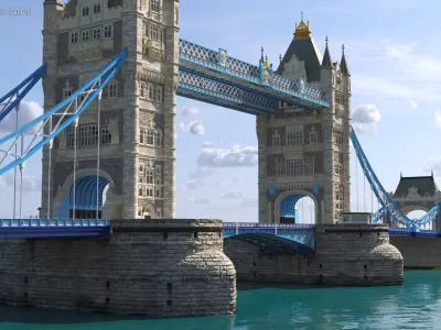 Tower Bridge London  purchase 3D model