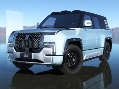 BYD YangWang U8 2023  3D model