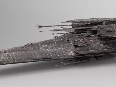 Spaceship reaper design 3 3D model