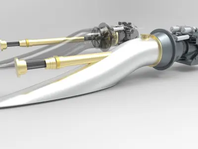 Water Jet Propulsion 3D model by djancoek