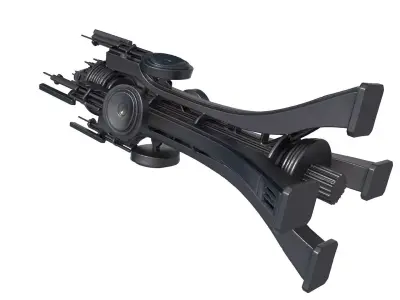Sci Fi Energy Tower - Energy Tower 3D print model