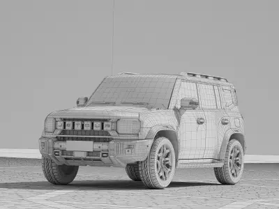 Jetour Traveller 3D model