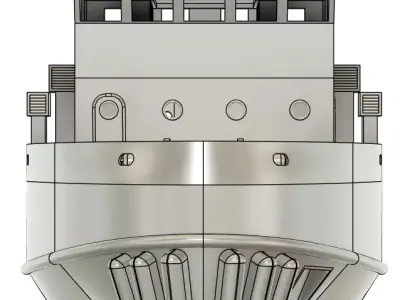 Keenoma Tug RC Model 1-20 3D print model