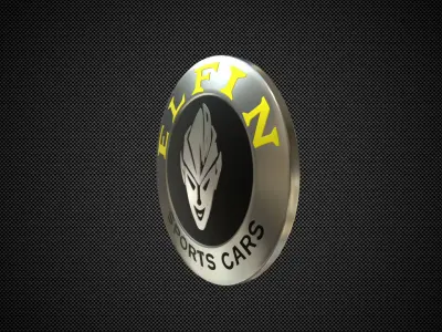 elfin logo 3D model