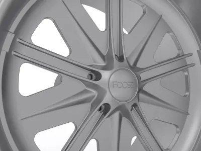 FOOSE FIGHTER WHEEL 3D PRINT MODEL  3D print model