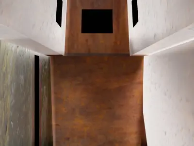 Funny toy car  Low-poly 3D model