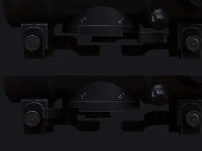 Dragon Scope Low-poly 3D model