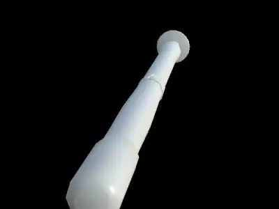 HIE Clean Shinai D180411 Low-poly 3D model