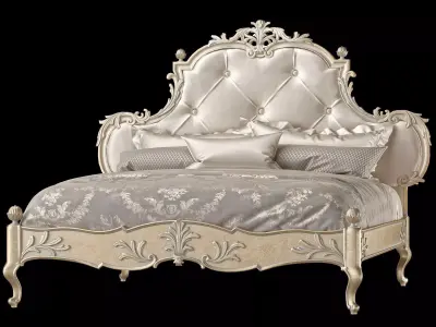 Andrea Fanfani Bed art 318P 3D model