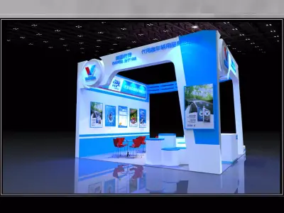 Exhibition - Area -6X6-3DMAX2009-48 3D model