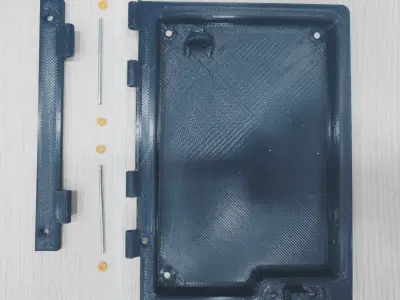 Toyota Crown JZS133 Center Console Storage Lid Hinge 3D print model purchase