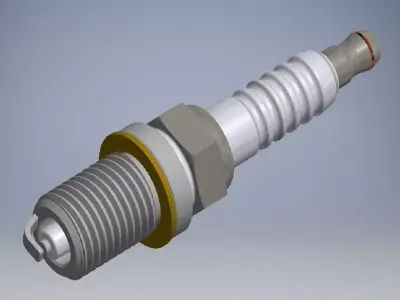 Spark Plug 3D Model 3D model by lequydonhao