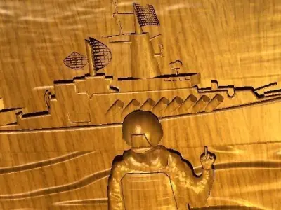 Go fuck yourself Russian warship 3D print model
