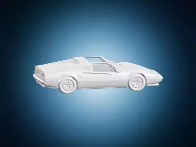 Ferrari 308 Convertible 3D print model