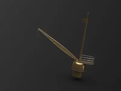 Crane 3D model