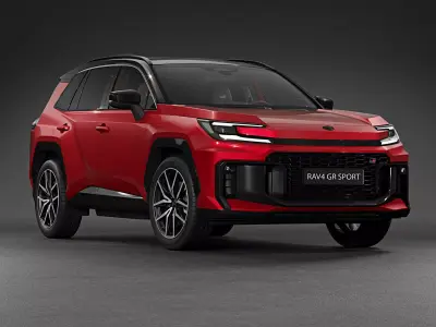 2026 Toyota RAV4 GR Sport 3D model