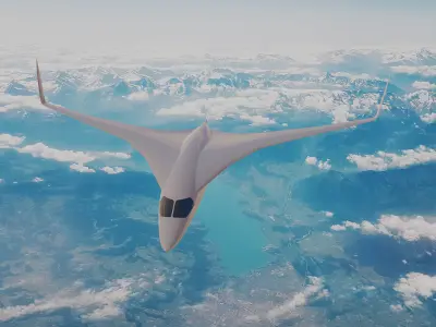 BWB EVO T 3D model