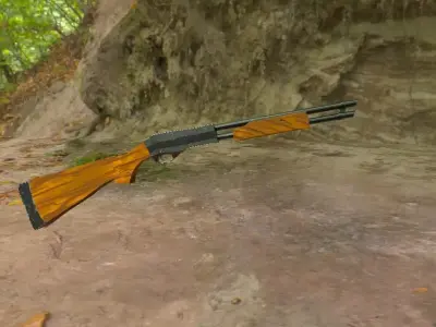 Bucky shotgun Free 3D model