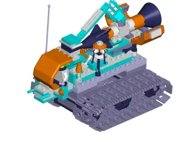 Ice Planet Explorer 3D model