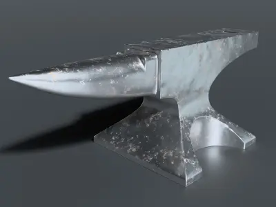 Anvil - Farrier -Smithy - Plover 3D model