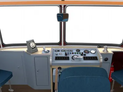 Schienenbus Uerdingen VT 95 Railbus 3D model