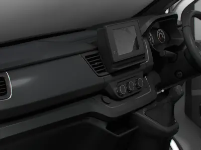 Vauxhall Vivaro Van L2H2 HQInterior 2019 3D model