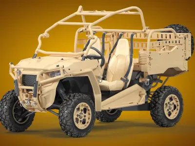 Polaris MRZR 2 3D model