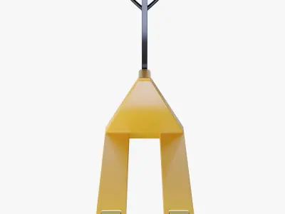 Manual Forklift 3D model