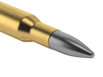 Bullet 30-06 Springfield 3D model